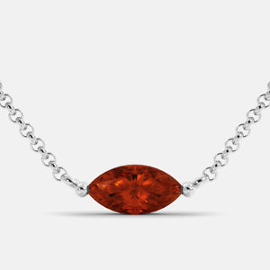Diamond Evil Eye Necklace