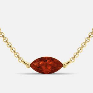 Diamond Evil Eye Necklace