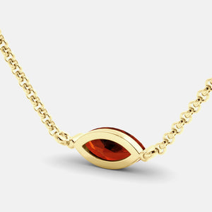 Diamond Evil Eye Necklace