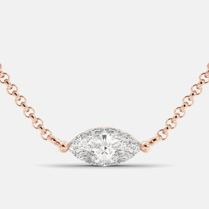 Diamond Evil Eye Necklace