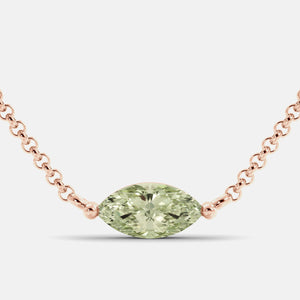 Diamond Evil Eye Necklace