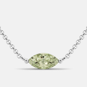 Diamond Evil Eye Necklace