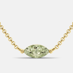 Diamond Evil Eye Necklace