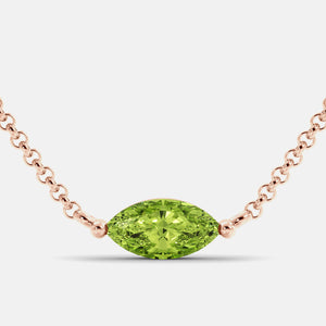 Diamond Evil Eye Necklace