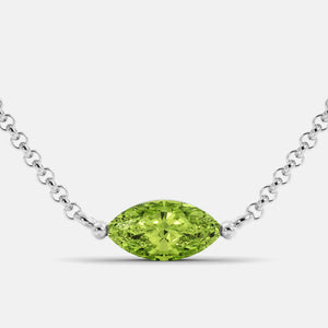 Diamond Evil Eye Necklace