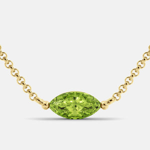 Diamond Evil Eye Necklace