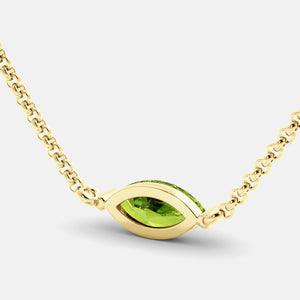 Diamond Evil Eye Necklace