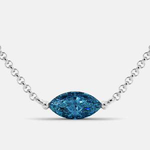 Diamond Evil Eye Necklace