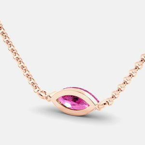 Diamond Evil Eye Necklace