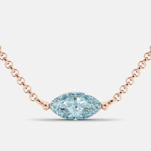 Diamond Evil Eye Necklace