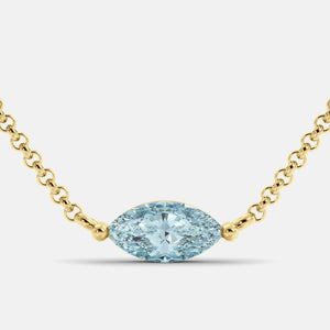 Diamond Evil Eye Necklace