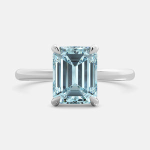 The One Emerald-Cut Solitaire Ring