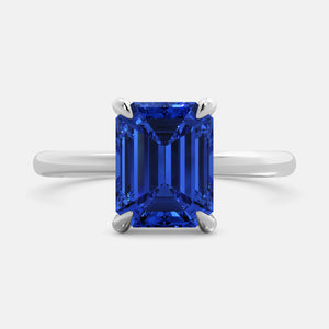 The One Emerald-Cut Solitaire Ring