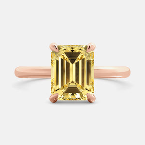 The One Emerald-Cut Solitaire Ring
