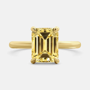 The One Emerald-Cut Solitaire Ring