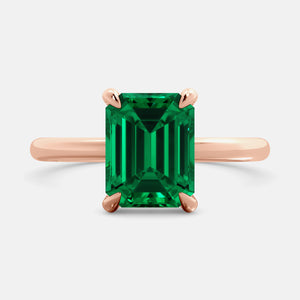 The One Emerald-Cut Solitaire Ring