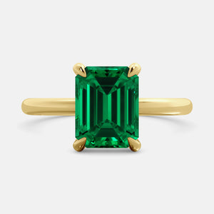 The One Emerald-Cut Solitaire Ring