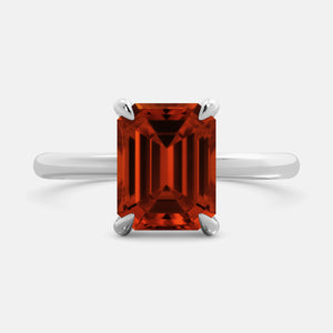 The One Emerald-Cut Solitaire Ring