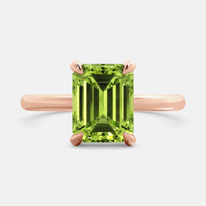 The One Emerald-Cut Solitaire Ring