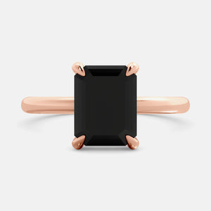 The One Emerald-Cut Solitaire Ring
