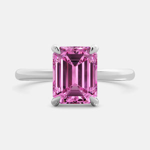The One Emerald-Cut Solitaire Ring