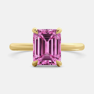 The One Emerald-Cut Solitaire Ring