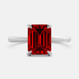 The One Emerald-Cut Solitaire Ring