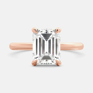 The One Emerald-Cut Solitaire Ring