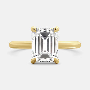 The One Emerald-Cut Solitaire Ring