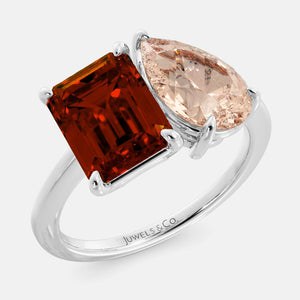 January Toi et Moi Ring