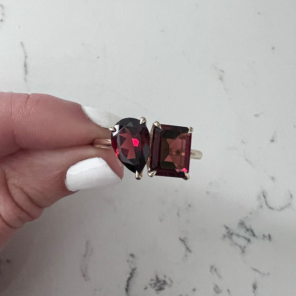 July X July Toi et Moi Birthstone Ring; Juwels & Co.