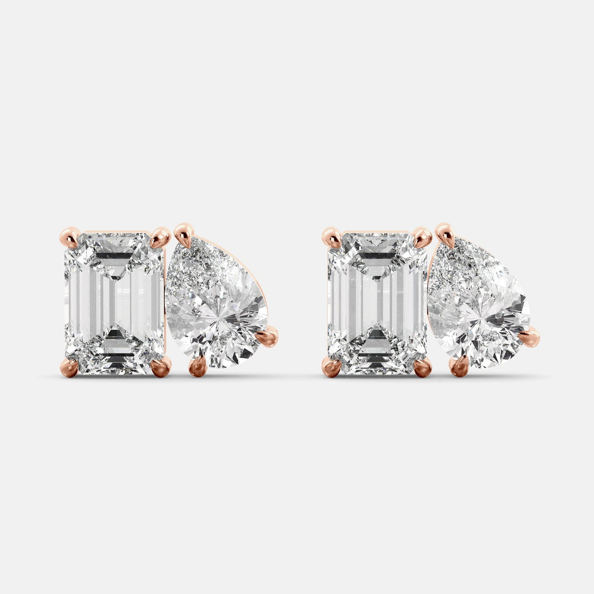 Toi et Moi Diamond Studs