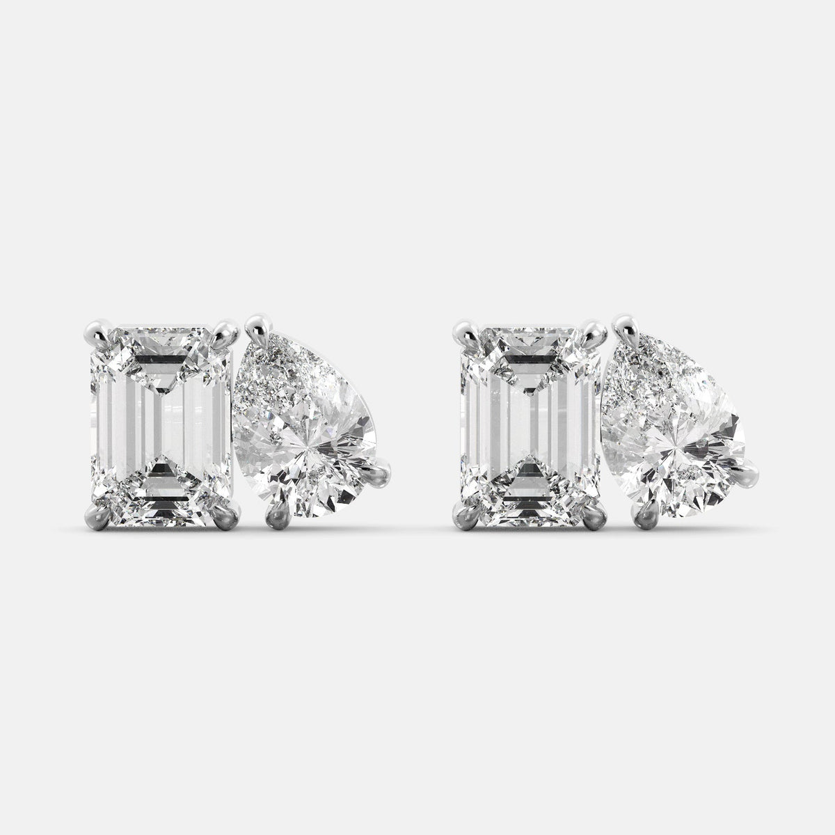 Toi et Moi Diamond Studs