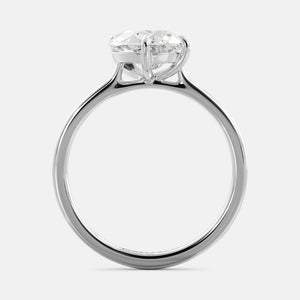 The Emilia Pear Diamond Ring