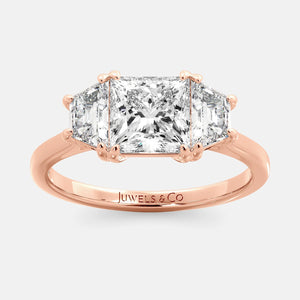 The Emily Princess-Cut Diamond Ring