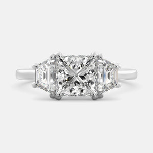 The Emily Princess-Cut Diamond Ring