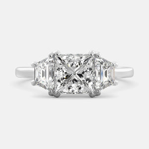 The Emily Princess-Cut Diamond Ring