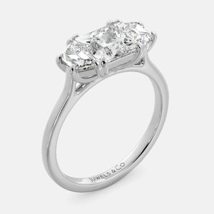 The Emily Princess-Cut Diamond Ring