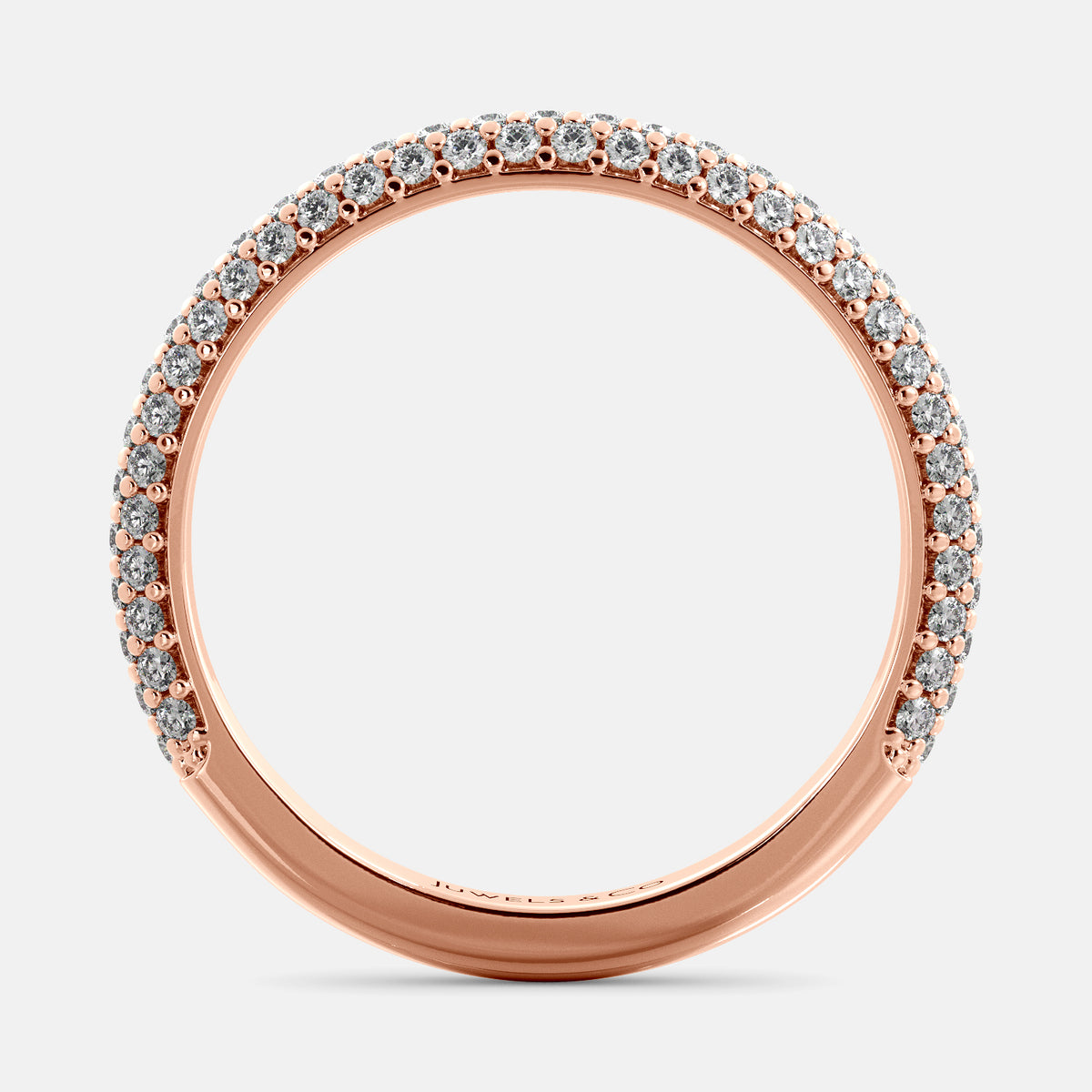 Forevermore Pavé Eternity Band