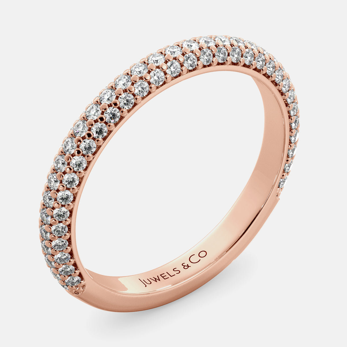 Forevermore Pavé Eternity Band