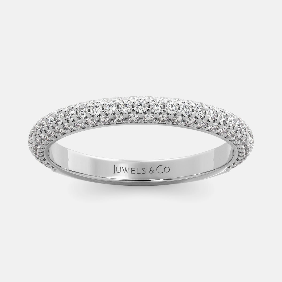 Forevermore Pavé Eternity Band