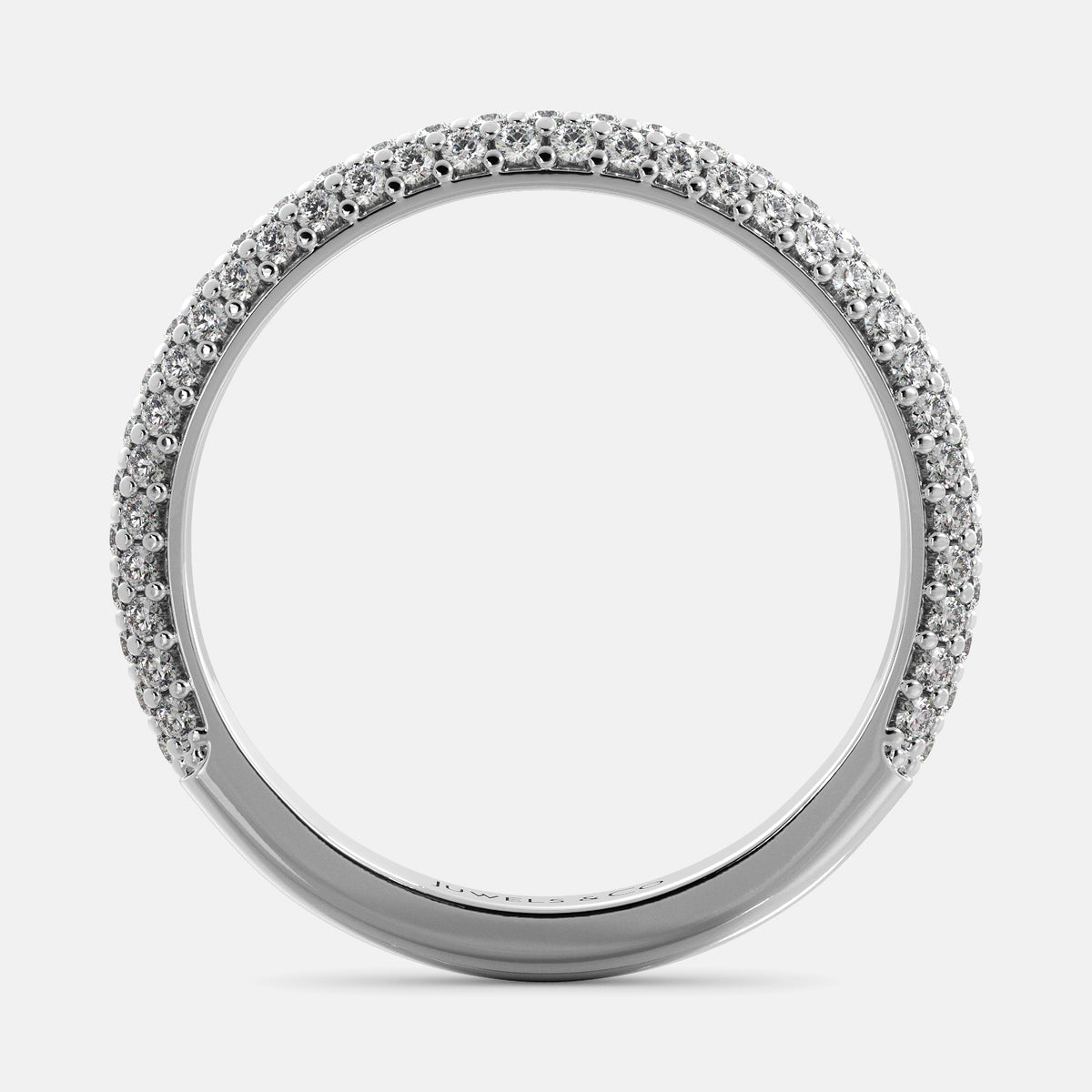 Forevermore Pavé Eternity Band