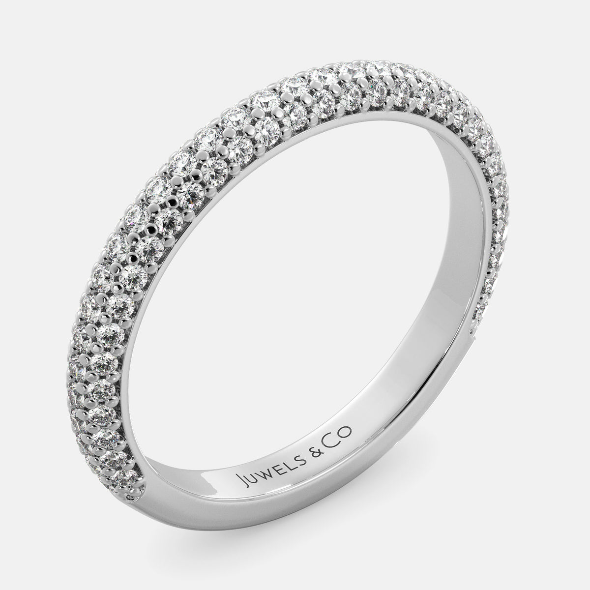 Forevermore Pavé Eternity Band