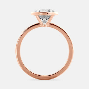 Round Bezel Diamond Ring