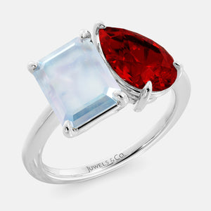 June Toi et Moi Ring