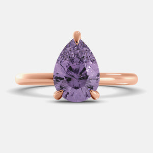 The One Pear-Cut Solitaire Ring