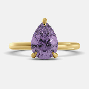 The One Pear-Cut Solitaire Ring