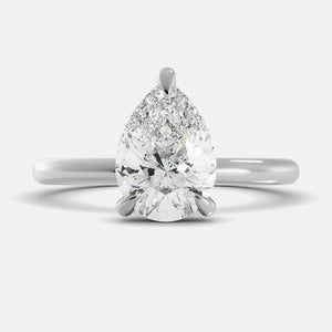 The One Pear-Cut Solitaire Ring