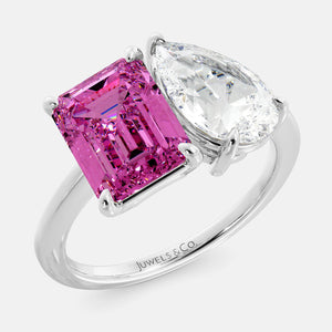 October Toi et Moi Ring