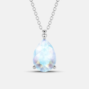 The One Pear-Cut Solitaire Necklace
